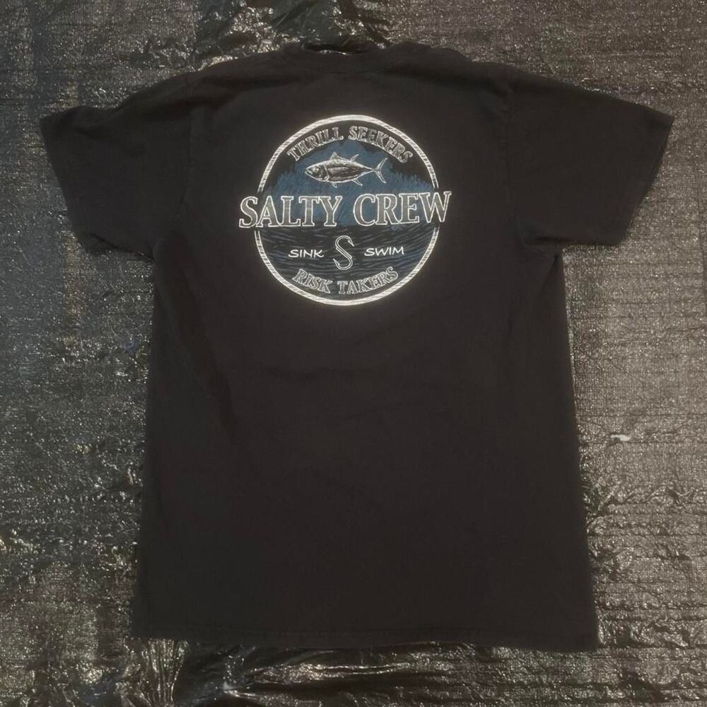 Salty-crew Men's Black T-shirt